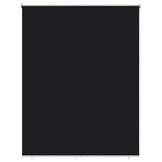 vidaXL Buitenrolgordijn UV-bescherming Zwart 100 x 230 cm (B x H)