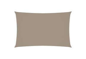 Rechthoekig Zonnescherm 5x8m Oxford Stof Taupe - 29% Korting!