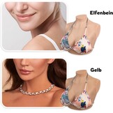 KUMIHO Siliconen Borsten Kunstborsten C Cup Ivory voor Crossdressers en Mastectomie