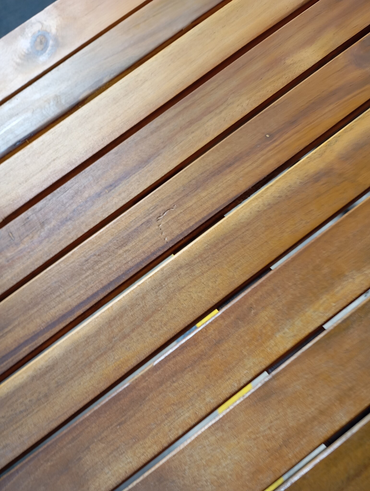 vidaXL Tuintafel 110x60x45 cm massief acaciahout
