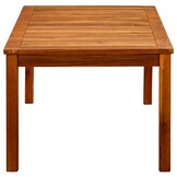 vidaXL Tuintafel 110x60x45 cm massief acaciahout