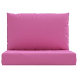 vidaXL Palletkussens 2 st oxford stof roze