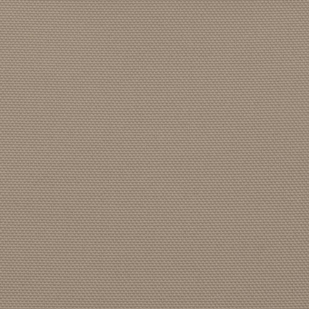 vidaXL Zonnescherm rechthoekig 6x8 m oxford stof taupe
