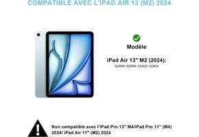 iPad Air 13 M2 Toetsenbordhoes Blauw QWERTY 74% Korting