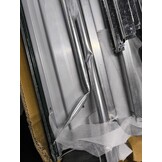 vidaXL Haardhoutschuur 330x92x153 cm gegalvaniseerd staal groen