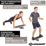 Schildkröt Houten Balance Board Zwart - 73,5 x 28 cm
