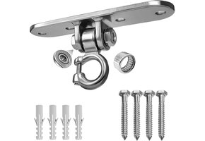 Robuuste RVS Schommelhaak - 360kg Draagkracht | 38% Korting