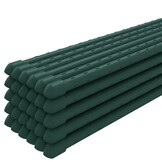 vidaXL Plantenstaken 30 st 150 cm staal groen
