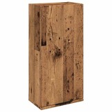 vidaXL Badkamerkast wandgemonteerd 32x20x67 cm oud houtkleurig