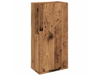 vidaXL Badkamerkast wandgemonteerd 32x20x67 cm oud houtkleurig