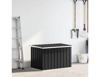 vidaXL Tuinbox 109x67x65 cm antraciet