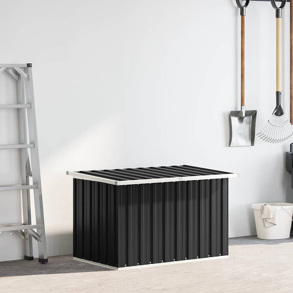 vidaXL Tuinbox 109x67x65 cm antraciet