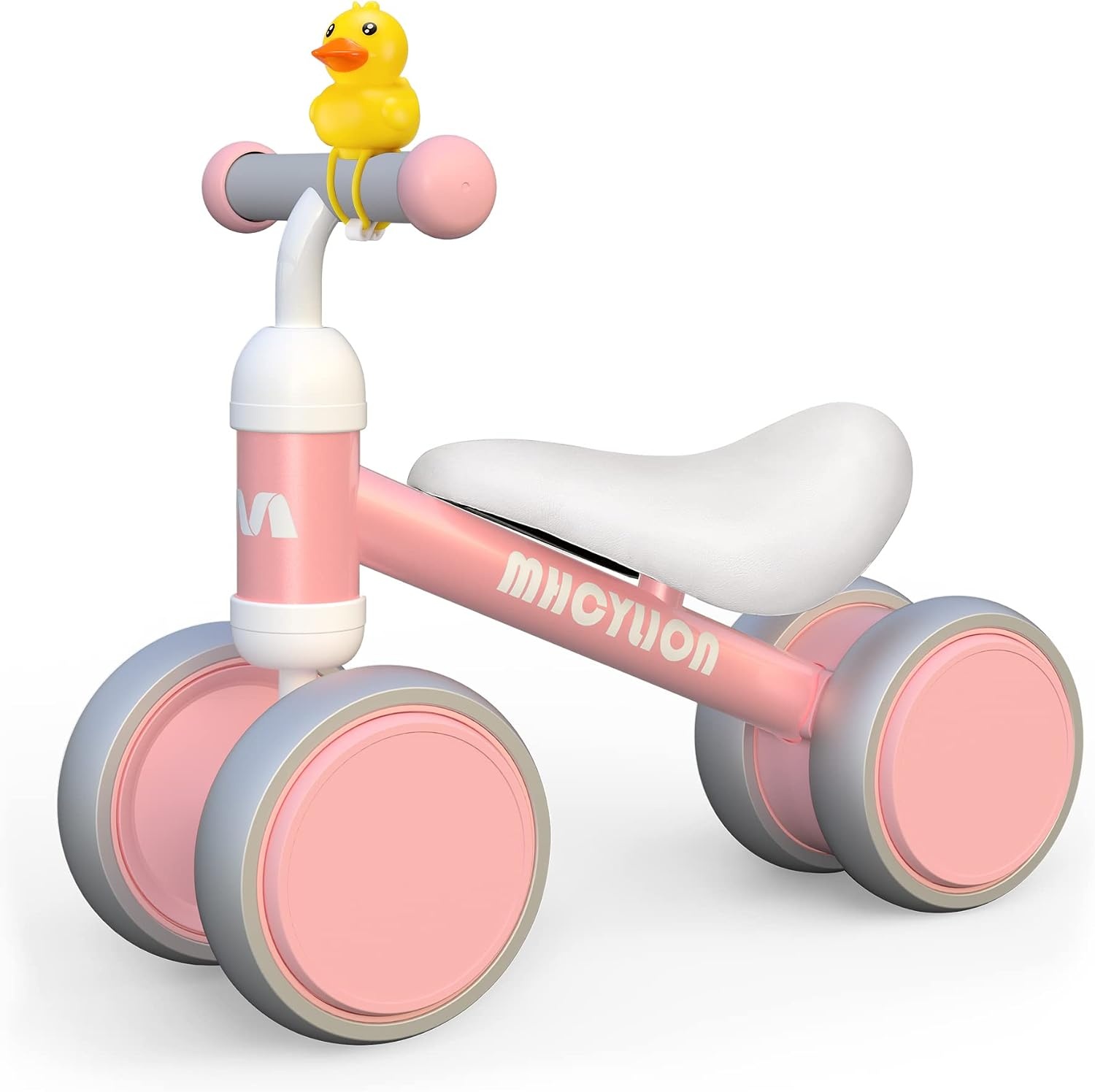 MHCYLION loopfiets vanaf 1,5-4 jaar tot 25 kg, stuur en zadel in hoogte verstelbaar, stuurslot, ultralichte kinderloopfiets balansfiets voor jongens en meisjes