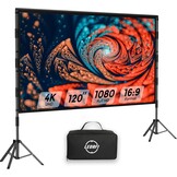 Beamerscherm met statief 120 inch, outdoor projectorscherm - Maat 120 inches