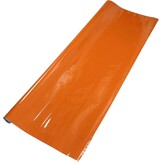 Beschermfolie voor auto's, buiten- en binnengebruik, vinylafdekking, 5,5 mil, 1 stuk, universeel oranje 52ft x 5ft