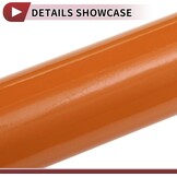 Beschermfolie voor auto's, buiten- en binnengebruik, vinylafdekking, 5,5 mil, 1 stuk, universeel oranje 52ft x 5ft