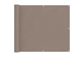 VidaXL Balkon Scherm 100x300cm Taupe - 38% Korting
