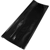 Beschermfolie voor auto's, buiten- en binnengebruik, vinylafdekking, 5,5 mil, 1 stuk, universeel zwart 9ft x 15 m