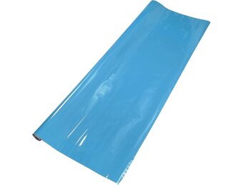 Lichtblauwe kleur auto beschermfolie 14,11 voet x 59,84 inch vinylfolie voor buiten binnen 5,5 mil 1 stuk pvc universeel