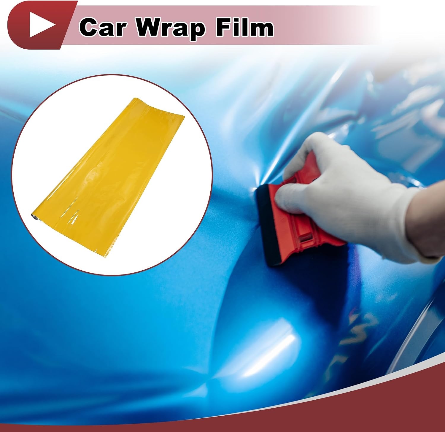 Beschermfolie Auto PVC Geel 8x5 ft - 34% Korting