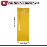 Beschermfolie Auto PVC Geel 8x5 ft - 34% Korting