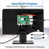 10,1" Touchscreen Monitor voor Raspberry Pi - 34% Korting