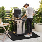 Vuurvaste Ondergrillmat 75x120 cm - Vloerbescherming voor BBQ & Buitenkeuken - 32% Korting