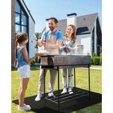 Vuurvaste Ondergrillmat 75x120 cm - Vloerbescherming voor BBQ & Buitenkeuken - 32% Korting
