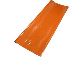 Universele Oranje Auto Beschermfolie - Flexibel PVC Vinyl Wrap (60m x 15m)