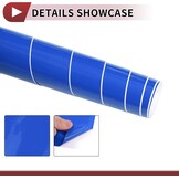Universele Diepblauwe PVC Auto Beschermfolie - 8ft x 5ft