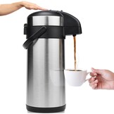 Pompkan Thermoskan RVS 5L | 20u warm, 36u koud | 53% Korting