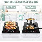 Dubbele Inductiekookplaat met Flexzone & 30% Korting