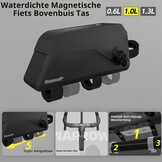 Waterdichte Fietstas Bovenbuis 1L - Racefiets/MTB - 33% Korting