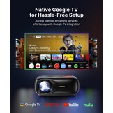 Full HD Projector Google TV 800 ANSI Lumen met 35% Korting