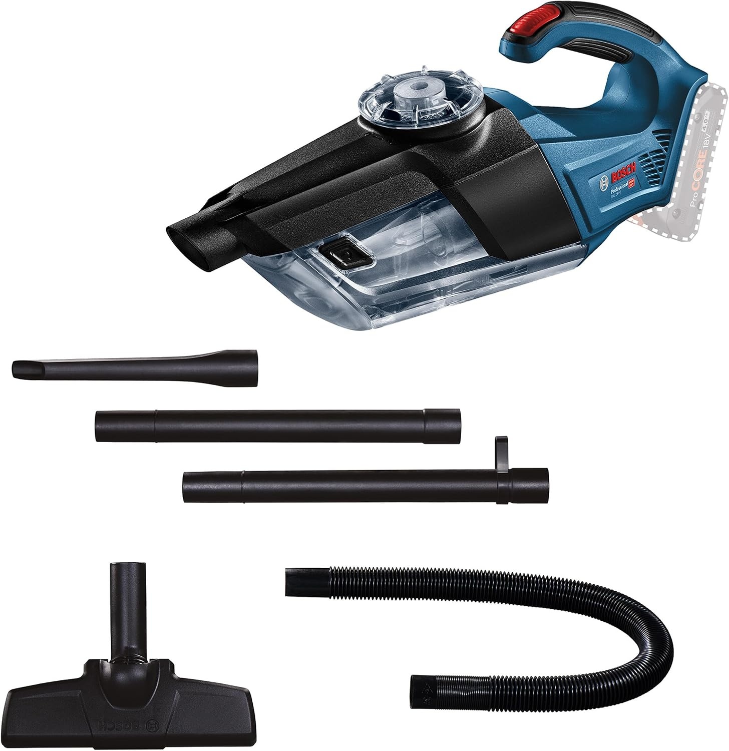 Bosch Accu Handstofzuiger GAS 18V-1 18V: 34% Korting!