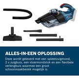Bosch Accu Handstofzuiger GAS 18V-1 18V: 34% Korting!