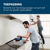 Bosch Accu Handstofzuiger GAS 18V-1 18V: 34% Korting!