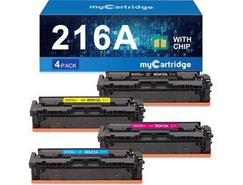HP Toner 216A Set (Zwart, Cyaan, Magenta, Geel) - 34% Korting