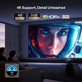 Smart Beamer met Google TV & 4K Support - 35% Korting