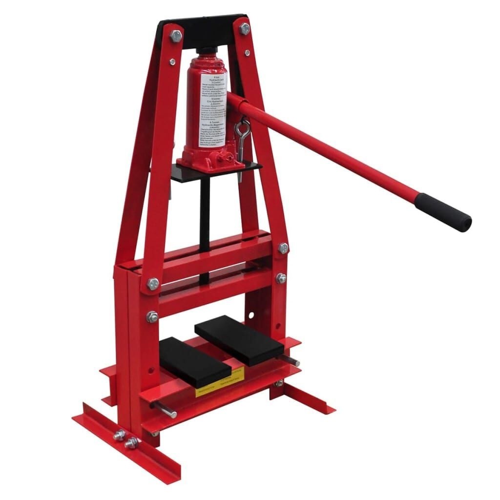 Hydraulische Werkplaatspers - 6 Ton Capaciteit