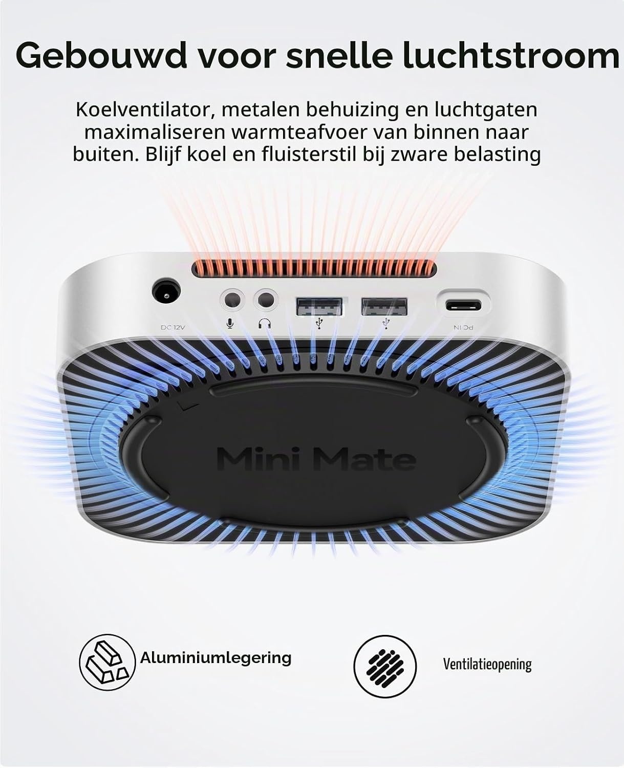 Externe SSD Docking Station 1TB voor Mac Mini M4 - 1000MB/s USB 3.2