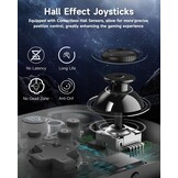PC & Switch Controller: Hall-effect, Mechanisch, 40u Batterij - 32% Korting!