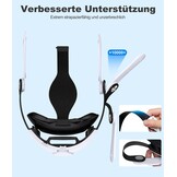 Verstelbare VR Hoofdband voor Meta Quest 2/3/3S - 31% Korting