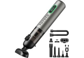 Accu Autostofzuiger 4-in-1 met 50% Korting | 22000 Pa