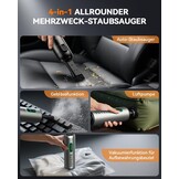Accu Autostofzuiger 4-in-1 - 22000 Pa - 33% Korting