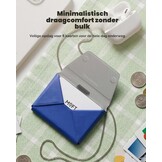 Minimalistische MagSafe Kaarthouder (8 kaarten) Taupe - 33% Korting