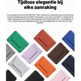 Minimalistische MagSafe Kaarthouder (8 kaarten) Taupe - 33% Korting