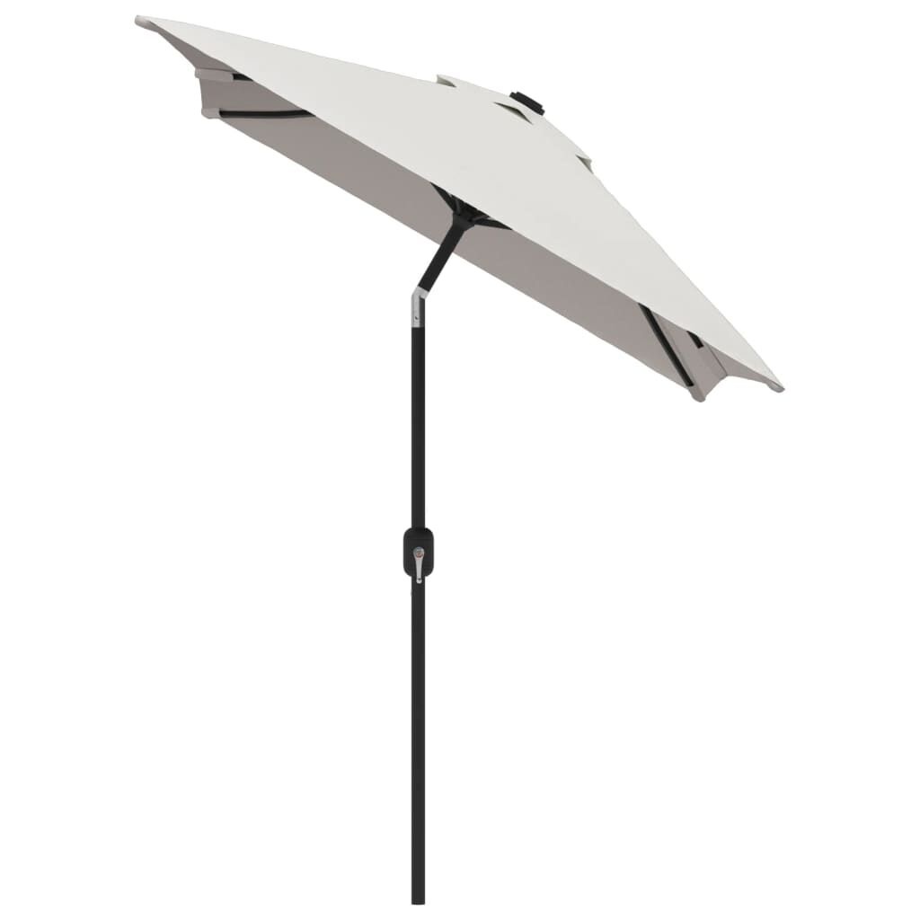 Vierhoekige Parasol Zandwit 200x300 cm - 34% Korting