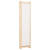Kamerscherm met 4 panelen, crème, 160x170 cm, 34% korting