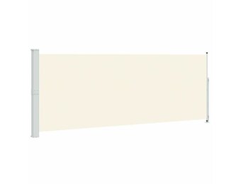 Uittrekbaar Tuinscherm Crèmekleurig 180x500 cm - 34% Korting